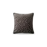 Lidoma Home "Etnika" Kadife Dokulu Kırlent Kılıfları - 45x45 KOYU GRİ 45 x 45