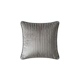 Lidoma Home "Oscar" Kadife Dokulu Kırlent Kılıfları - 45x45 KOYU GRİ 45 x 45