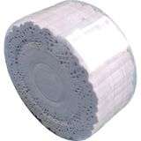 Lidopack Dantel Kağıt Karton Çay Meşrubat Bardak Altlığı - Beyaz -9 cm -100X 500 Adetlik Paket- Koli