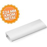 Lidya Krom 224 mm Kulp Lüks Country Mutfak Mobilya Dolap Çekmece Kulpu