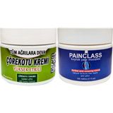 Lidyada Çörek Otu Kremi Orta Boy 100 ml Krem + Painclass 150 ml Kuıyruk Yağı Kremi / Sırt Bel Kas Diz Dirsek Iskelet Agrilarina Masaj Seti - 1Paket