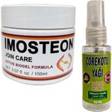 Lidyada Süper Imosteon Masaj ve Bakım Kremi 150 ml x 2 Ad+Çörek Otu Yağı ile 30 ml - 1Paket