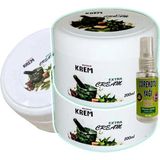 Lidyada Süper Muzicevi Krem Bakım Masaj Kremi 3X125 Ml+30 ml Çörek Otu Yağı ile - 1Paket