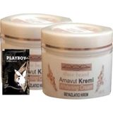 Lidyada Süper Three Brand Arnavut Kremi 2'li Birden Whitening Cream Kremi 100 ml + 1 Hediye Jel - 1Paket