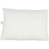 Lidyahan Store Comfort Düz Dış KUMAŞ:%100 Pamuk, Iç Dolgu: Boncuk Elyaf Yastık, Beyaz, 50X70 cm
