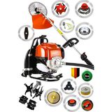 Lieber German 13 In 1 Full Set Benzinli Sırt Tipi Çim Biçme Tırpanı Tırpan Makinesi