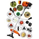 Lieber German 13 Pcs Full Setli Yan Tipi Benzinli Ot Çalı Çim Biçme Tırpan Makinesi