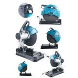 Lieber German 2600 Watt Çelik Dişli Şanzuman Bakır Sargılı 355 Mm Profil Ahşap Metal Kesim Makinesi Kafa Koparma