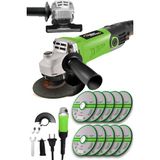 Lieber German 3400 W Spiral Avuç İçi Kesme ve Taşlama Makinası Çok Amaçlı Kullanım İçin Tasarlandı