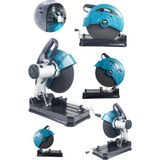 Lieber German 3700 Watt Çelik Dişli Şanzuman Bakır Sargılı 355 mm Profil Ahşap Metal Kesim Makinesi Kafa Koparma Canavar Kafa Koparma