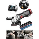 Lieber German 5000 W Bakır Sargı Çelik Dişli 115 Mm Avuç İçi Taşlama Spiral Makinesi