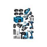 Lieber German 6Lı Set Bl Motor Matkap Hilti Taşlama Somun Sıkma Dekupaj Testere Daire Testere Makinesi