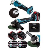 Lieber German 999VF 25 Ah Akülü 115 mm Taşlama Makinesi 1520 W Güçlü Motor ile Dayanıklı Tasarım