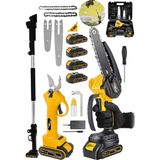 Lieber German Akülü Lieber 998VF 25AH Teleskopik Dal Kesme Testere 2.7 Metre Ergonomik Tasarım ile Güçlü Performans