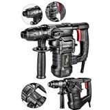 Lieber German Alman 2500 Watt Bakır Sargılı Yanmaz Motor Elektropnömatik Çelik Şanzuman Kırıcı Delici Hilti Matkap