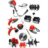 Lieber German Alman Orx 20 Hp Prof. Yan Tipi Benzinli Tırpan Ot Çalı Çim Biçme Makinesi + Akrobat +Dip Çapa