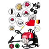 Lieber German Benzinli Sırt Tipi 13 Pcs Setli Ot Çalı Çim Biçme Tırpanı Tırpan Makinesi