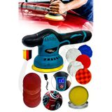 Lieber German BL Motor 2x Akülü 6 Kademe Devirli Orbital Pasta Cila Parlatma Polisaj Makinesi
