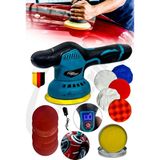 Lieber German Bl Motor 2x Akülü 8 Kademe Devirli Orbital Pasta Cila Parlatma Polisaj Makinesi
