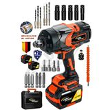 Lieber German BL Motor 850Nm Akülü 15 Pilli Lastik Bijon Somun Sökme Sıkma Makinesi