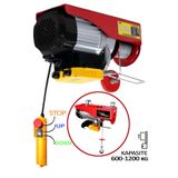 Lieber German Daflong Serii LV1200 Bakır Sargılı Motor 600-1200 Kg Kumandalı Elektrikli Caraskal Vinç