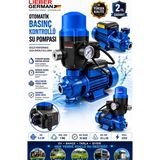 Lieber German DKM60 Paket Hidrofor Otomatik Sistem Su Pompası 5 Yıl Garantili QB60 ve Hidrofor