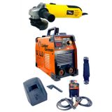 Lieber German Gold Serisi 250 Amper Fan Soğutmalı Profesyonel Dijital İnverter Kaynak Makinesi+3400 Watt Taşlama