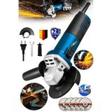 Lieber German LT1000 115 MM Avuç İçi Taşlama Kesme Spiral Makinesi + 5 Taş Set