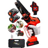 Lieber German Ryobi Seri 21 V Dijital Şarj Göstergeli Karbon Motor Şarjlı Akülü Dal Kesme Budama Testere Makinesi