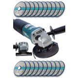 Lieber German Teknoloji 1500 W Bakır Sargılı 115 Mm Avuç İçi Spiral Kesme Ve Taşlama Makinası 20 Taş Hediyeli