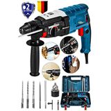Lieber German Teknoloji 2.30mm Bakır Sargılı 7.0 Joule Kablolu Kırıcı Delici Hilti Matkap +5 Uç Hediye