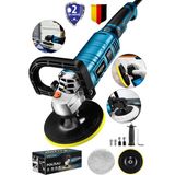 Lieber German Teknoloji Bakır Sargılı 1800 Watt 6 Kademe Devir Ayarlı Pasta Cila Parlatma Polisaj Zımpara Makinesi