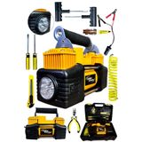 Lieber German Teknoloji Çift Pistonlu 12 V 165 Psi Dakikada 105 Lt Araç Araba Lastik Bot Şişirme Kompresörü