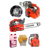 Lieber German Teknoloji Js5900 Turbo Benzinli 2.1 Hp Ağaç Odun Dal Budama Ve Kesme Testeresi