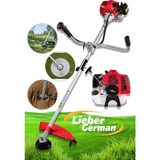 Lieber German Teknoloji LGT20X 4 In1 Tırpan Benzinli Budama Testeresi Çit Budama Ot Çalı Dal Biçme Tırpan Makinesi
