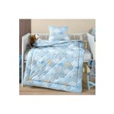 Lief Home %100 Pamuklu 1.Kalite Ranforce Kumaştan İçi Elyaf Dolgulu Bebek Yorgan 95x145 ve Bebek Yastık 35x45