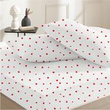 Lief Home %100 Pamuklu Tek Kişilik Lastikli Çarşaf 120X200+30 | 50X70 Yastık Kılıfı ( 1 Adet ) - 120 x 200 cm