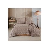 Lief Home Çift Kişilik Yatak Örtüsü Takımı 240x240 cm + 2 Yastık Kılıfı + 1 Kırlent Kılıfı