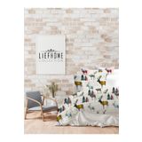Lief Home Flanel ( Pazen ) Kumaşından Tek Kişilik Nevresim Seti | %100 Pamuk/cotton