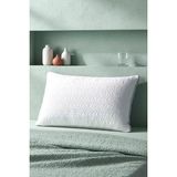 Liena Kapitone Klimalı Yastık 50X70 cm - 50 x 70 cm - Beyaz