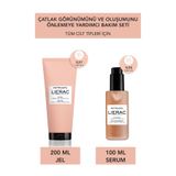 Lierac Phytolastil Çatlak Önleyici Jel 200ml ve Serum 100ml - Bitkisel Çatlak Bakım Seti