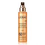 Lierac Sunissime SPF50 150 ml Yaşlanma Karşıtı Tüm Cilt Tipleri İçin Renksiz Vücut Güneş Koruyucu Sprey