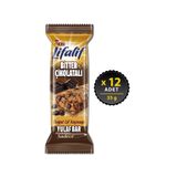 Lifalif Bitter Çikolatalı Yulaf Bar 35 g x 12 Adet