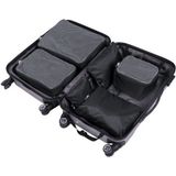 Life Bag Lifebag Bavul Içi Organizer 6 Parça Siyah - 50 x 40 cm