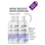 Life Butter Kepek Önleyici Saç Bakım Şampuanı 9 Aktifli Kepek Karşıtı Eğzama ve Tuzsuz Sampuan 400 ml 3 ADET