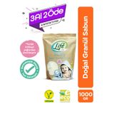Life by Fakir Life Bebek Doğal Granül Sabun 1000Gr %100 Bitkisel yağlardan üretilmiştir. 20 Yıkama