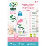 Life by Fakir Life Fakir Bitkisel Bebek Çamaşır Deterjanı 1500 ml