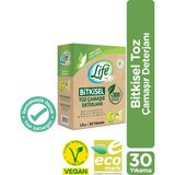 Life by Fakir Vegan Bitkisel Çamaşır Toz Deterjanı 1.5 kg 30 Yıkama Standart Koku ile