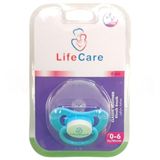 Life Care Baby Damaklı Ortodontik Emzik 1 Numara 0-6 Ay Mavi