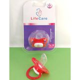 Life Care Baby Damaklı Ortodontik Emzik 3 Numara 18+ Ay Kırmızı